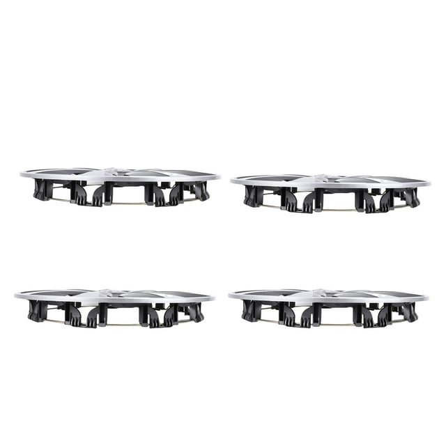 Capuchons de Moyeu de Roue, 4 Pcs 14 Pouces Couvre-Moyeu Encliquetable R14 Protection Complète Universelle Capuchons de Moyeu de Remplacement pour Voitures Camions SUV, Accessoires Auto