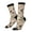 3 Black, variant on Abstract Coffee Pattern With Letters Print Adult Socks for Men & Women,Calf Socks, Ankle Socks,Boots Socks,Breathable Casual Sock,Unisex Crew Socks