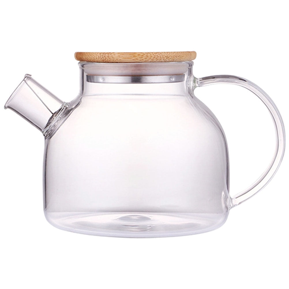 Hjn Glass Water Pitcher Glass Jug Water Teapot with Handle for Family-1500Ml