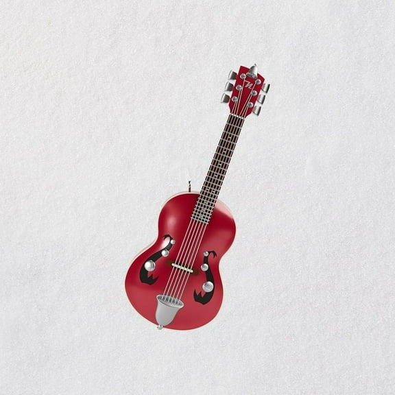 Hallmark Ornament 2018 Little Strummer Guitar, Musical - MINIATURE