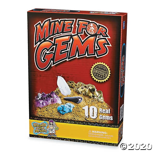 Discover with Dr. Cool Mine for Gems Dig Kit Geology Rock Science Kit