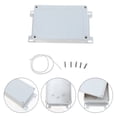thumbnail image 3 of FRCOLOR Junction Box 1pc Plastic Project Box Waterproof Electronic Enclosure Junction Box with Fixed Ear,7.48"X3.94"X1.77", 3 of 5