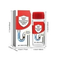 thumbnail image 3 of WNFJR Drain Cleaner - for Sink, Dredge, Pipeline, Bathroom, Tub, Toilet, Kitchen, Septic System, Plumbers, 3 of 4