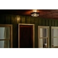 thumbnail image 4 of Kichler Beacon Square 12" Olde Bronze Finish Outdoor Ceiling Light, 4 of 5