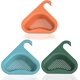 thumbnail image 1 of Escurridor de filtro colgante, colador de fregadero triangular de cisne, cesta de drenaje de fregadero de cocina, cesta de colador de fregadero triangular, colador de almacenamiento de frutas y alime TUNC Sencillez, 1 of 5