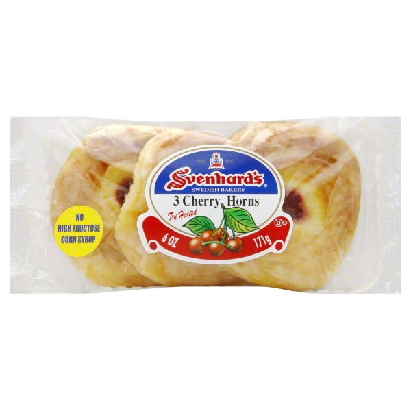 Svenhards Svenhards Cherry Horns, 3 ea