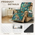 thumbnail image 3 of TSOVTHRID Non Slip Recliner Covers with Butterfly Boho Mandala Floral Print Lazy Boy Chair Cover for Reclining Chair Couch Soft Furniture Protector Slipcovers with Elastic Strap for Pets Dog, 3 of 7