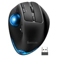 thumbnail image 1 of Ratón Trackball Inalámbrico SABLUTE Ergonómico Bluetooth Azul, 1 of 8