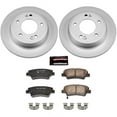 thumbnail image 2 of PowerStop Rear Geomet Coated Brake Rotor and Pad Kit Fits: HYUNDAI KIA Select Models CRK6501, 2 of 5