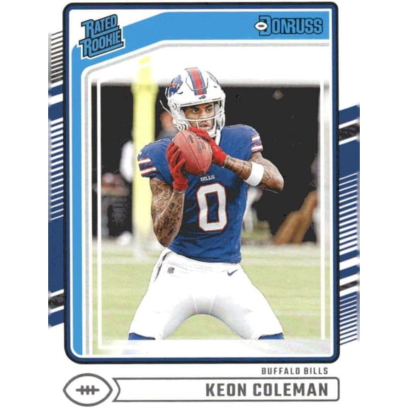 NFL 2024 Panini Donruss Football   Keon Coleman #358 (Rated Rookie)