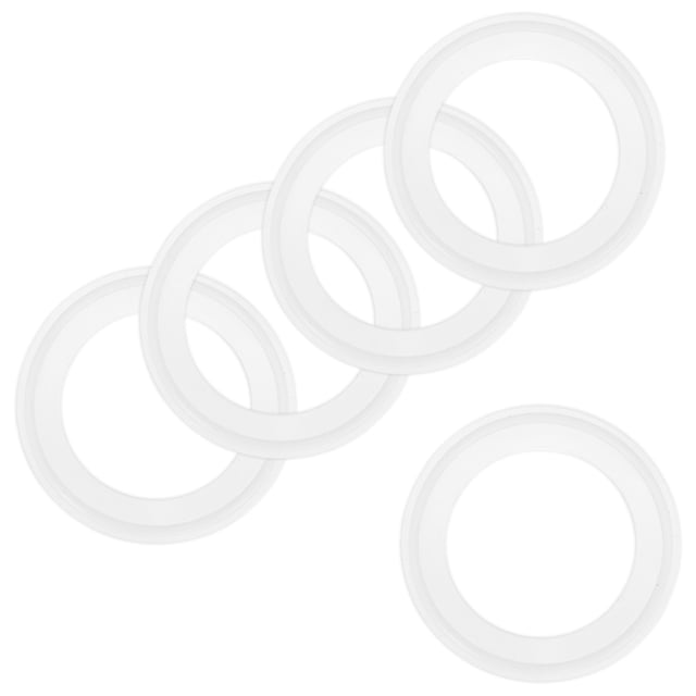 Uxcell 5-Pack Junta de Anillos O de Silicona, Junta de Sello de Anillos O Φ57 77.5mm para Reparación de Válvulas de Compresor