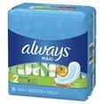 thumbnail image 6 of Always Maxi Daytime Pads without Wings, Size 2, Regular, Unscented, 22 CT, 6 of 11