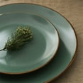 thumbnail image 3 of Stone Lain Brasa Modern Stoneware 16 Piece Dinnerware Set, Service for 4, Green, 3 of 8