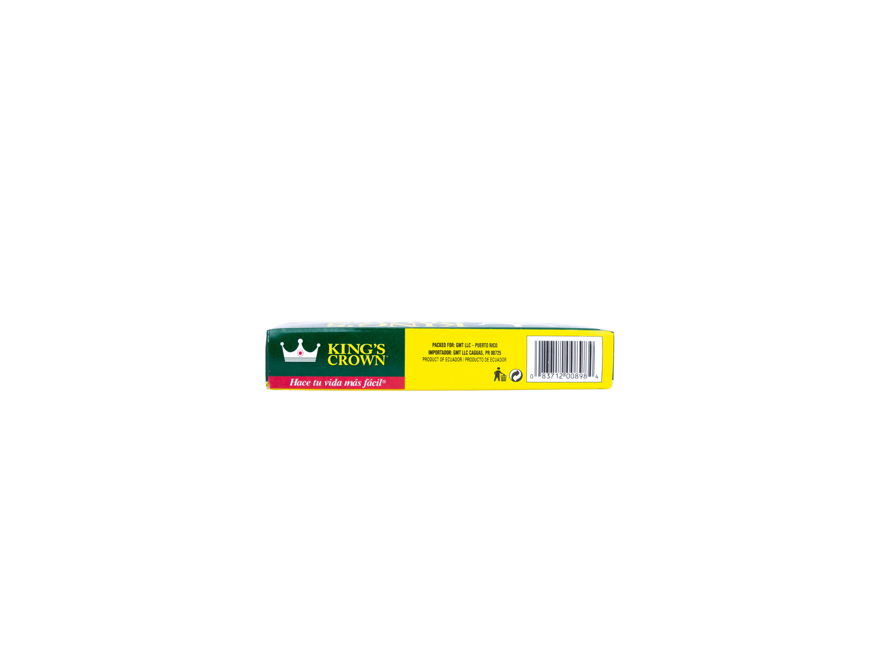 Kings Crown Foods, Sweet Plantain Slices, Amarillos, 12 oz Carton Box (Frozen)