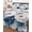 MidnightBlue LightPink, variant on Quilt King Size Bedding Set, Vintage Blue Floral Reversible Summer Quilt 3 Pieces, Butterflies Watercolor Flower Linen Lightweight Bedspreads Coverlets with 2 Pillow Shams for All Seasons