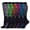 Black, variant on BadPiggies 6 Pairs Compression Socks for Women & Men 15-20mmHg Graduated Support Knee High Socks