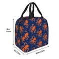 thumbnail image 4 of Kdxio Octopus Print Insulated Lunch Bag,Reusable Tote Lunch Box for Women Men,Leakproof Cooler Lunch Bags for Work Office Travel Picnic, 4 of 6