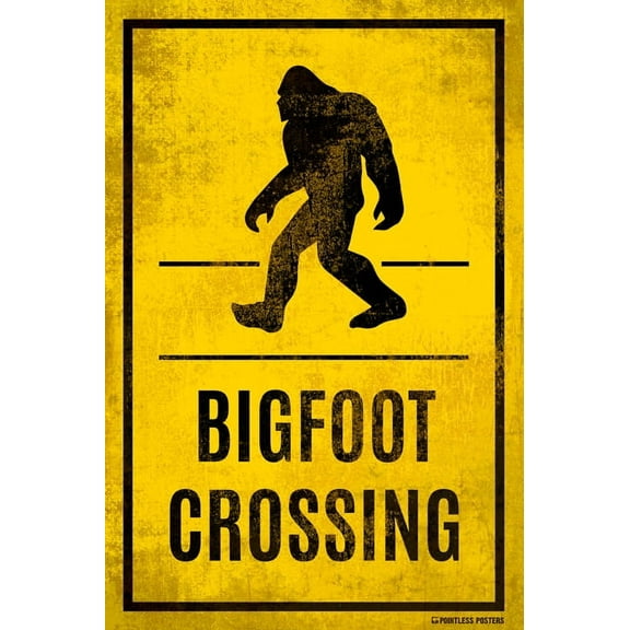 Bigfoot Crossing Poster Print