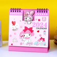 thumbnail image 1 of Sanrio-Mini Calendario de escritorio de Hello Kitty, decoración de escritorio de dibujos animados, diario, semanal, accesorios de oficina, regalo, 2024, 1 of 4
