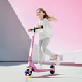 thumbnail image 3 of Electric Scooter for Kids – 6 MPH Top Speed, Up to 5 Miles Range, 5.3" Solid Tires & Front Light – Adjustable Height Kick Scooter for Ages 6-12, 3 of 7