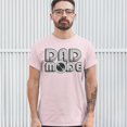 thumbnail image 3 of Tee Hunt Dad Mode Power Button T-Shirt Funny Father's Day Men's Tee, Light Pink, X-Large, 3 of 5