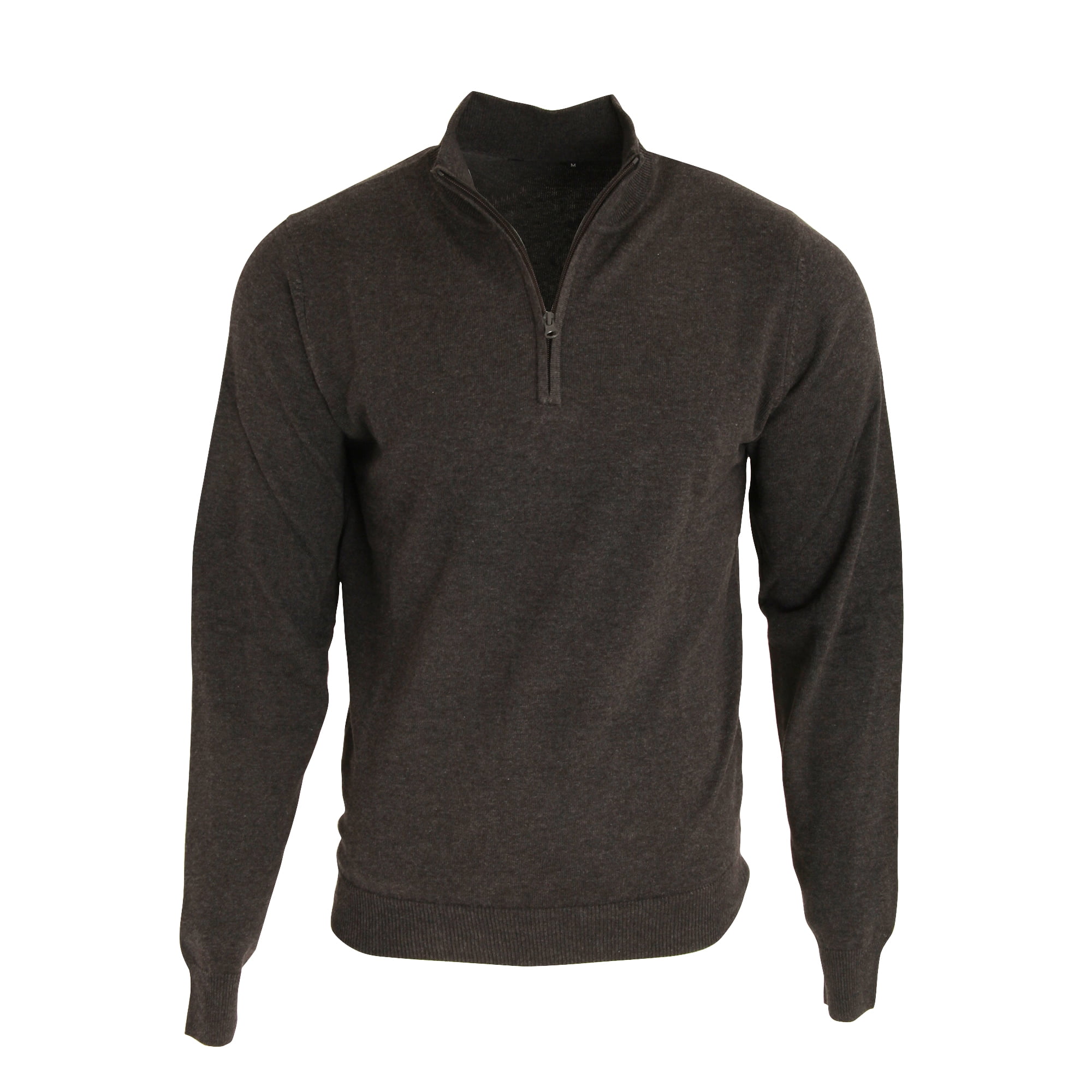 Premier Mens 1/4 Zip Neck Knitted Sweater Walmart Canada