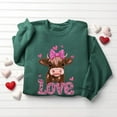 thumbnail image 6 of Romance Tops for Women 2026 Valentines T Shirts Elegant Party Top Dressy Heart Printed Tees Hoodless Cute Long Sleeve Outfits Warm Couple Clothing Soft Honeymoon Clothes Trendy Anniversary Tops, 6 of 6