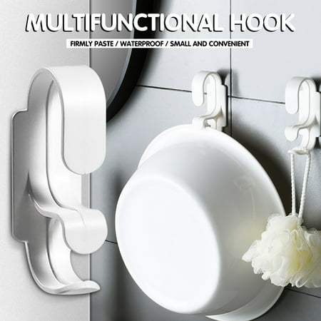 

Kgfrsd Storage Bathtub Storage Upper Washbasin Space Double-Layer To Lower Baby And Hook Housekeeping & Organizers Home