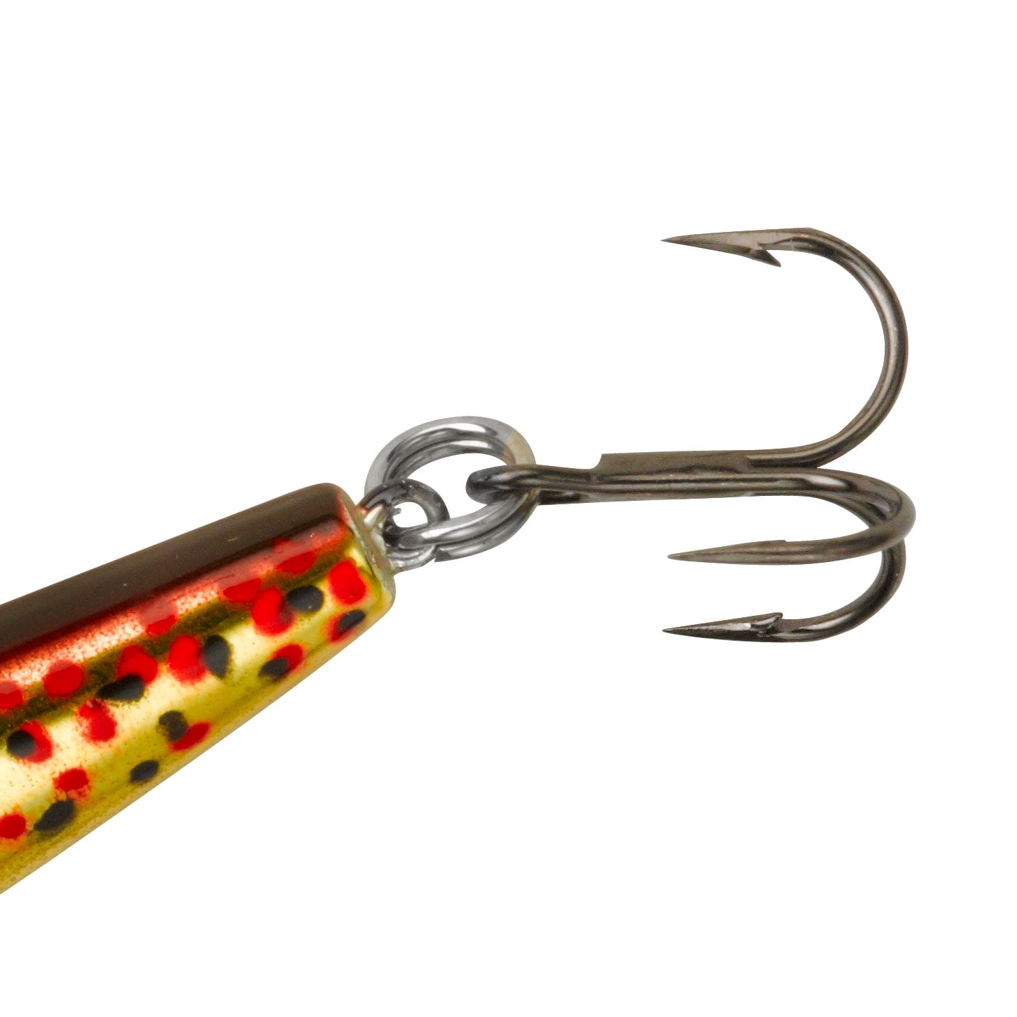 Rebel Track Down Minnow Slick Slow Sinking Slick Brown Trout 3 1/2" 3/8 oz.