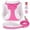 Pink, variant on Didog Bow Fleece Dog Harness and Leash set No Pull Pet Puppy Vest Jacket for Chihuahua
