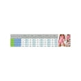 thumbnail image 4 of FEORJGP Women's Short Pajamas Romper Ladies Bodycon Loungewear Long Sleeve Jumpsuit Heart Print Fitted Bodysuit Crew Neck Button Sleepwear Spring Autumn, 4 of 9