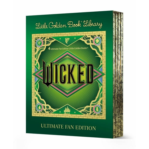Wicked Little Golden Book Boxed Set: Ultimate Fan Edition (Universal Pictures Wicked) (Hardcover)