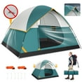 thumbnail image 3 of SANOPY 4 Person Camping Tent - Waterproof, Windproof, Lightweight & Easy Setup with Detachable Rainfly, Mesh Windows & Carry Bag for Camping, Hiking, Travel, Beach, and Festivals, 3 of 10