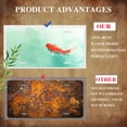 thumbnail image 5 of Solitary Koi in Watercolor Funny Personalized License Plate Rust-proof Stainless Steel Metal License Plate Suitable For Men And Women 12.2" x 6.2", 5 of 7
