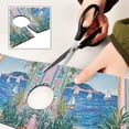 thumbnail image 6 of Yayeee Faucet Mat for Kitchen Sink 14.7" Diatomite Long Splash Guard Pad, Seaside Door, 6 of 7