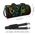 thumbnail image 4 of KLL Play Game Start Duffle Bag For Men Women Sport Gym Fitness Tote Travel Training Workout Basketball Football Weekender, 4 of 8
