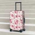 thumbnail image 6 of Susaid Rose Flowers Print Elastic Washable Suitcase Cover with Hidden Zipper, Fits 18-32 Inch Luggage for Protection During Travel-Large, 6 of 7