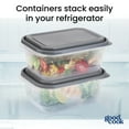 thumbnail image 5 of GoodCook Large Rectangle Food Storage Container 2 Pack, Made without BPA and Dishwasher Safe, A Practical Choice for Dry Goods and Bulk Ingredients, 5 of 11