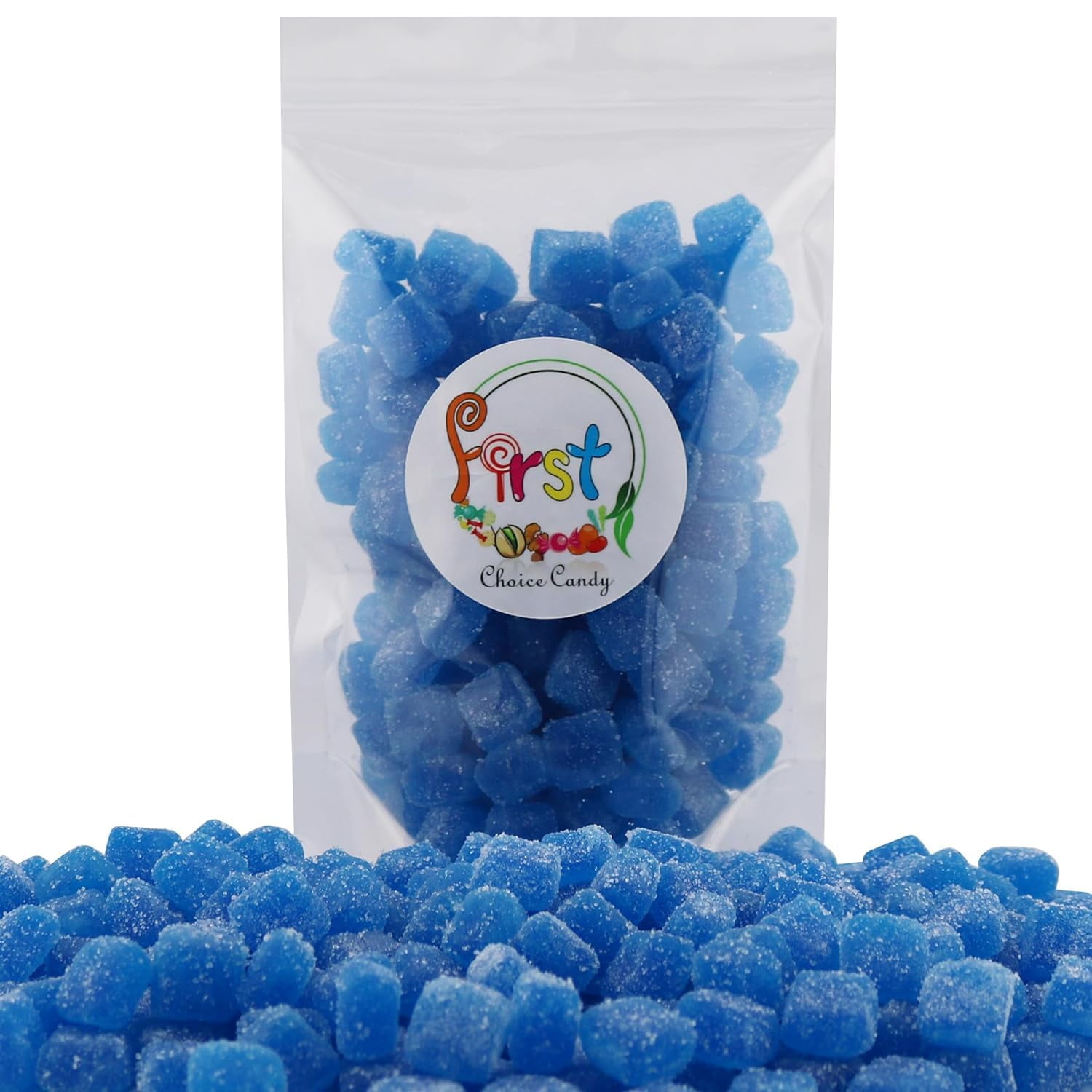 FirstChoiceCandy Sour Chewy Cubes Candy (5 Pound, Blue Raspberry)