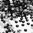 thumbnail image 1 of Uxcell Piedras de Strass Redondas de Fondo Plano, Gemas de Cristal de Fondo Plano para Manualidades DIY, Ropa, Decoración de Arte de Uñas Negras SS6, 1 of 7