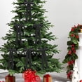 thumbnail image 6 of Christmas Tree Bows, Velvet Ribbon Decorations, Pre-Tied Bows for Wreaths Gifts Wedding Party DIY Holiday Displays 6 Pc, Black 5.12 x 10.24 Inch, 6 of 6