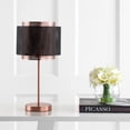 thumbnail image 3 of JONATHAN Y Tribeca 19.7" Metal LED Table Lamp, Copper/Black, JYL6106A, 3 of 7