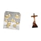 thumbnail image 1 of Caja cuadrada de acrílico,Adorno de bola cuadrada con cubierta acrílica para decoración del hogar,Estatua católica,Colección religiosa de estatuas de la Virgen María,Figura de la Cruz de, 1 of 8