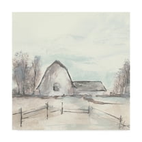 Trademark Fine Art 'Barn VIII' Canvas Art by Chris Paschke