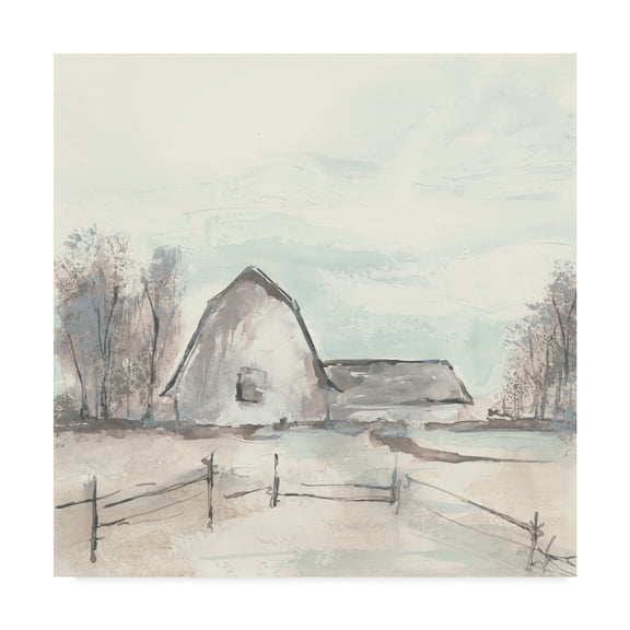 Trademark Fine Art 'Barn VIII' Canvas Art by Chris Paschke