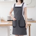 thumbnail image 4 of Reheyre Waterproof Fabric Cooking Apron - Lace Rim - Anti-fouling Baking Pinafore Supplies - for Home, 4 of 8