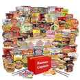 thumbnail image 1 of Ramen Captain Assorted Ramen Variety Bundle. Instant Noodle Box w/Fortune Cookie & Chopsticks - Nong Shim, Nissin, Samyang, Mama, Acecook, Kung-Fu, Ottogi with Extra Mix Brands. (15 pack cup, 1 of 5