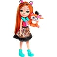 thumbnail image 4 of Enchantimals Tanzie Tiger Doll & Tuft Figure, 4 of 8