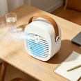 thumbnail image 2 of HIBIBUD Portable Air Conditioners, 6000mAh Rechargeable Mini Air Conditioner, 3 Speeds Portable AC Unit, Personal Air Cooler Cooling Fan with Cool Air Spray for Room, Bedroom, Office, Outdoor, Car, 2 of 7