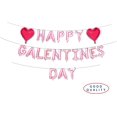 thumbnail image 4 of Estandarte con globos zdshow Feliz Día de San Valentín, 40 cm, oro rosa, 4 of 4